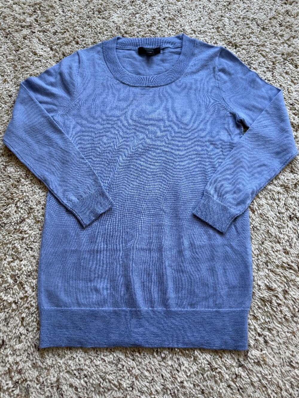 J. Crew crewneck cornflower blue sweater XXS